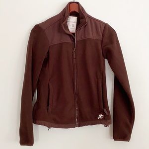 Dark Brown Fleece Jacket